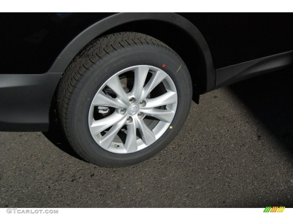 2013 RAV4 Limited AWD - Black / Black photo #9