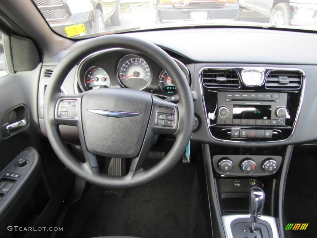 2014 200 LX Sedan - Black Clear Coat / Black photo #8