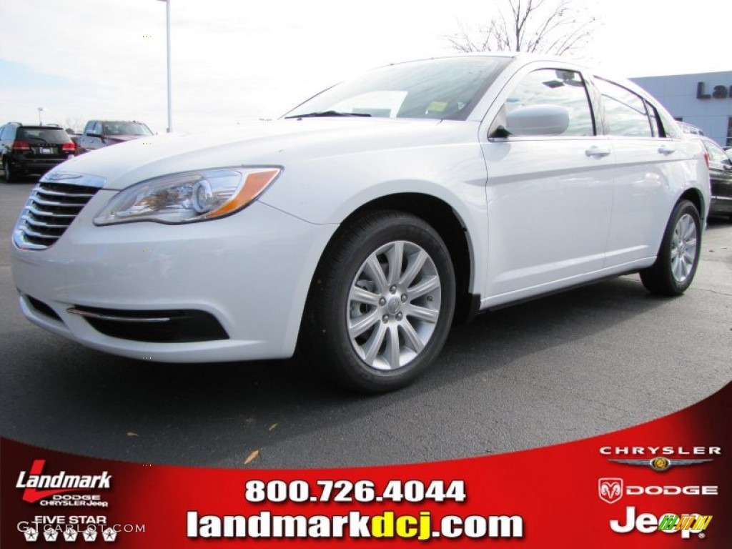 2014 200 Touring Sedan - Bright White / Black photo #1