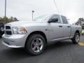 2014 Bright Silver Metallic Ram 1500 Express Quad Cab  photo #3