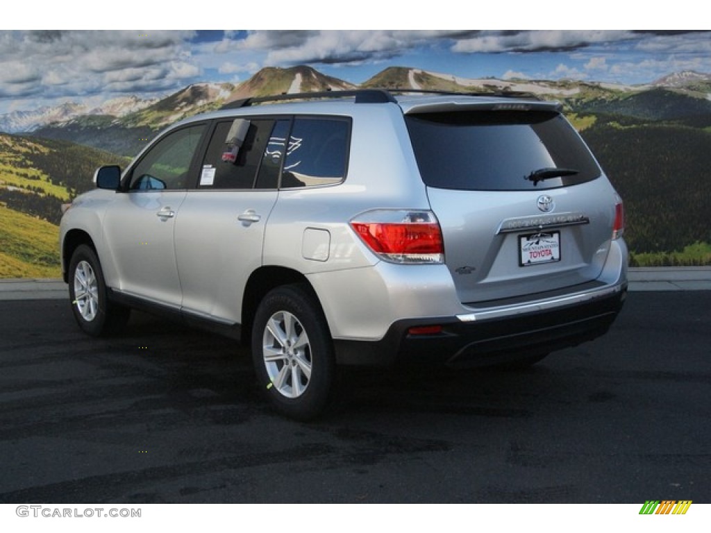 2013 Highlander SE 4WD - Classic Silver Metallic / Black photo #3