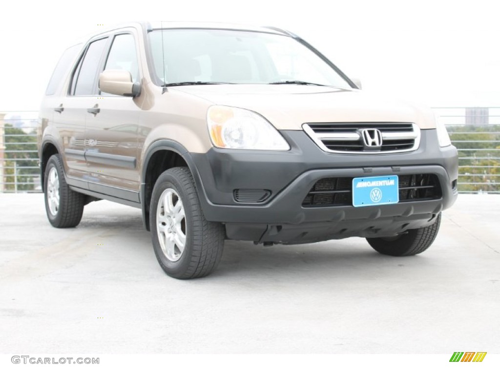 2004 CR-V EX 4WD - Mojave Mist Metallic / Saddle photo #1