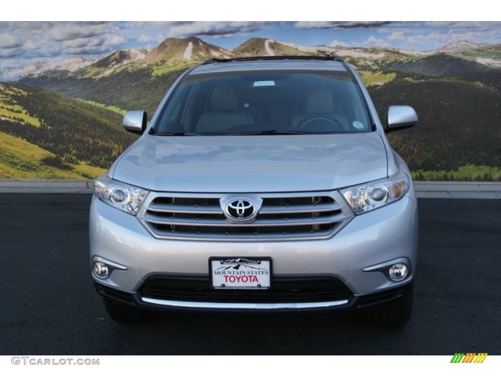 2013 Highlander SE 4WD - Classic Silver Metallic / Ash photo #2