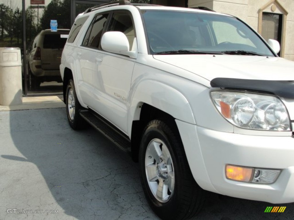 2005 4Runner Limited 4x4 - Natural White / Taupe photo #6