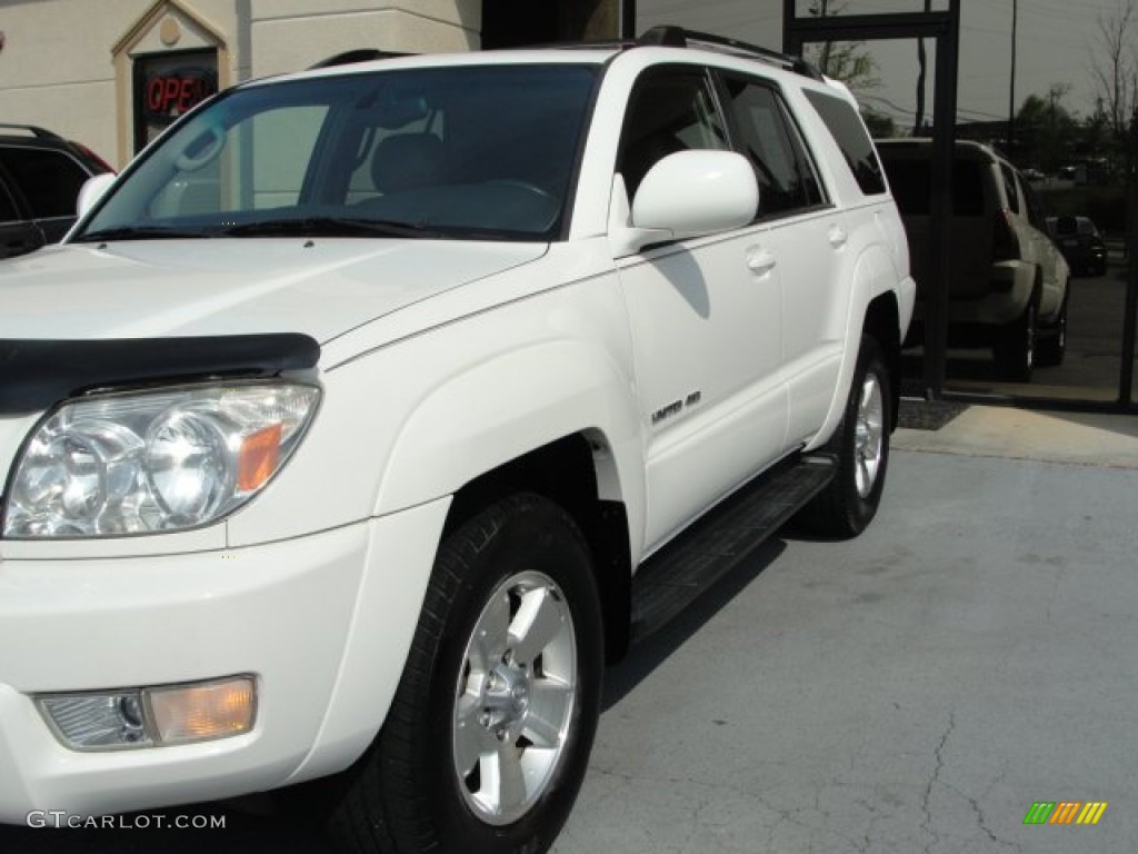 2005 4Runner Limited 4x4 - Natural White / Taupe photo #7