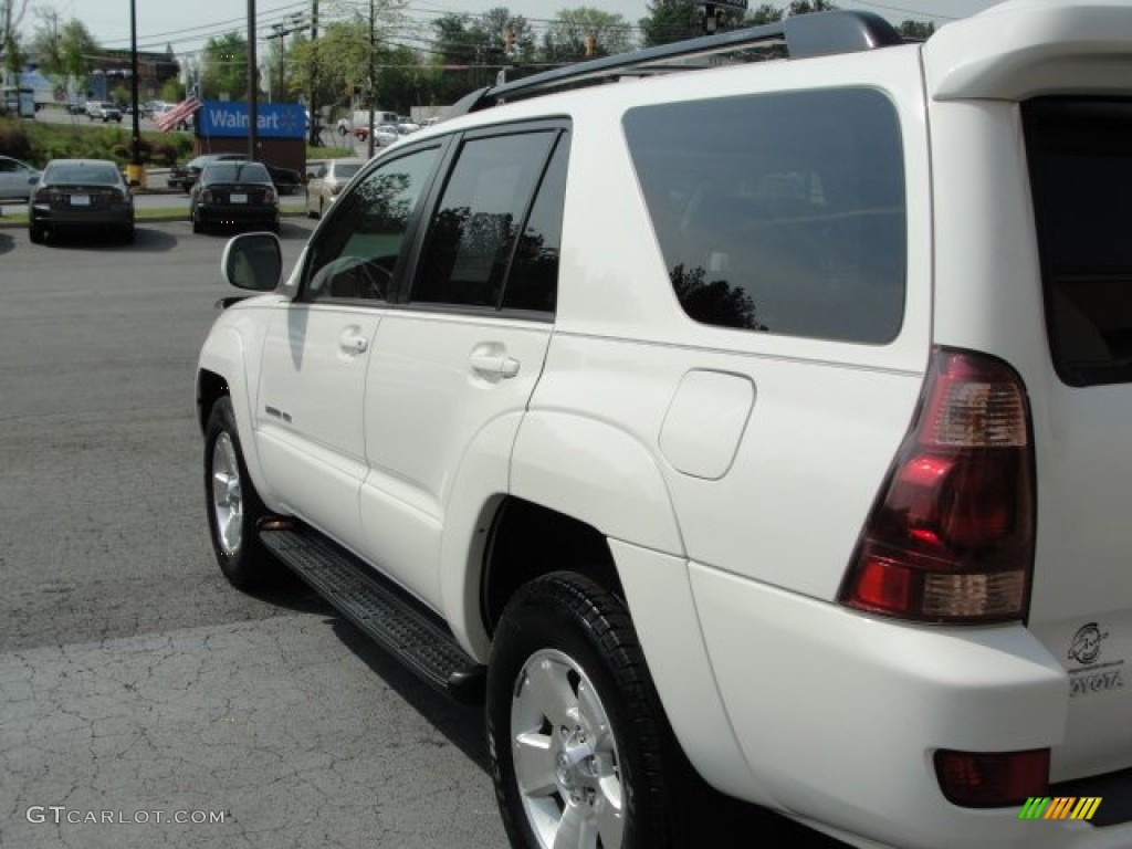 2005 4Runner Limited 4x4 - Natural White / Taupe photo #8