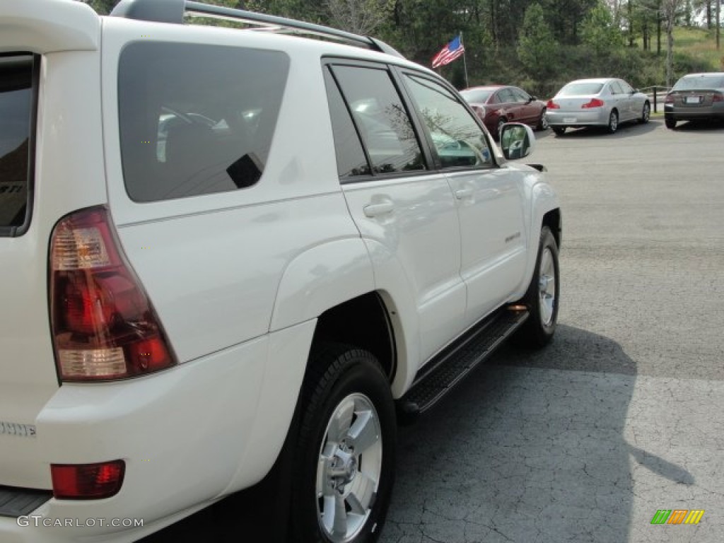 2005 4Runner Limited 4x4 - Natural White / Taupe photo #9
