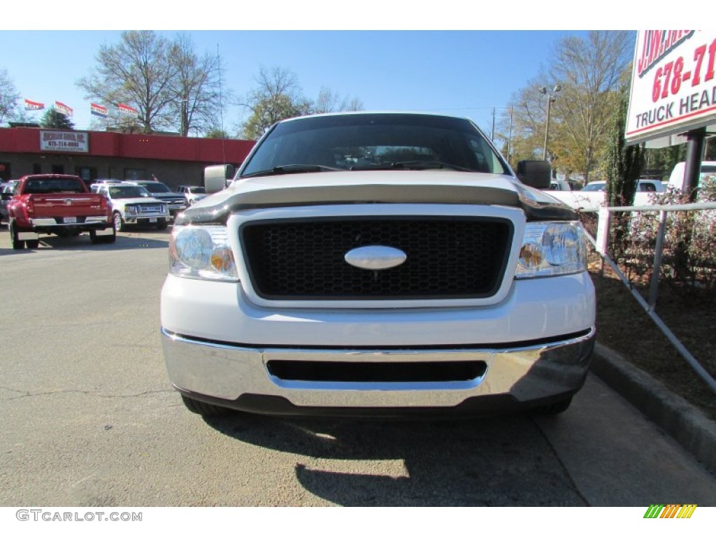 2006 F150 XLT SuperCrew - Oxford White / Tan photo #13