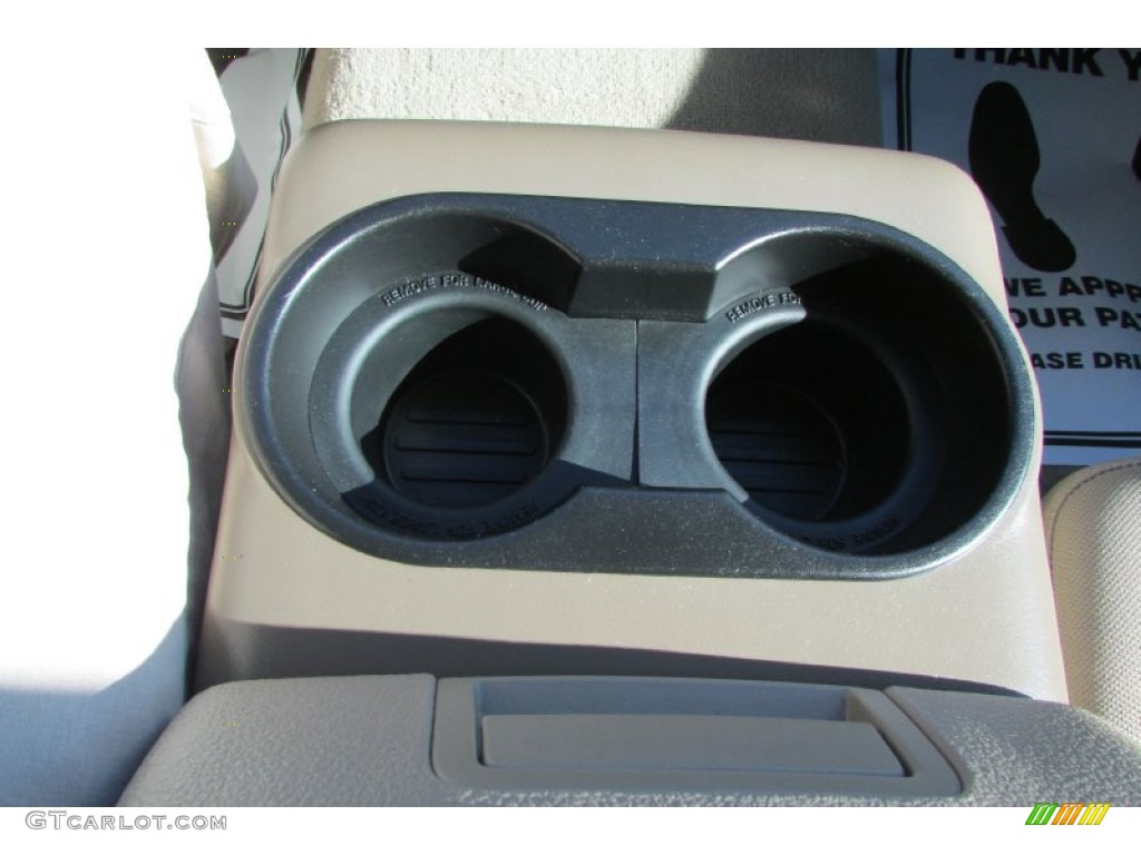 2006 F150 XLT SuperCrew - Oxford White / Tan photo #35