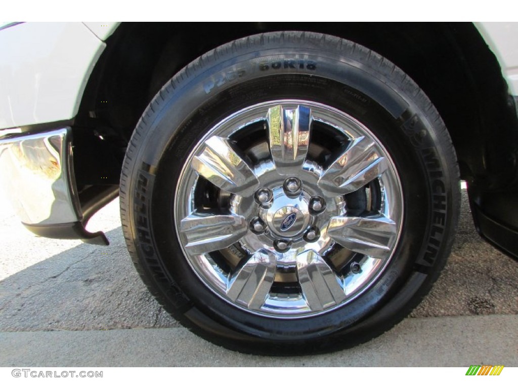 2006 F150 XLT SuperCrew - Oxford White / Tan photo #62