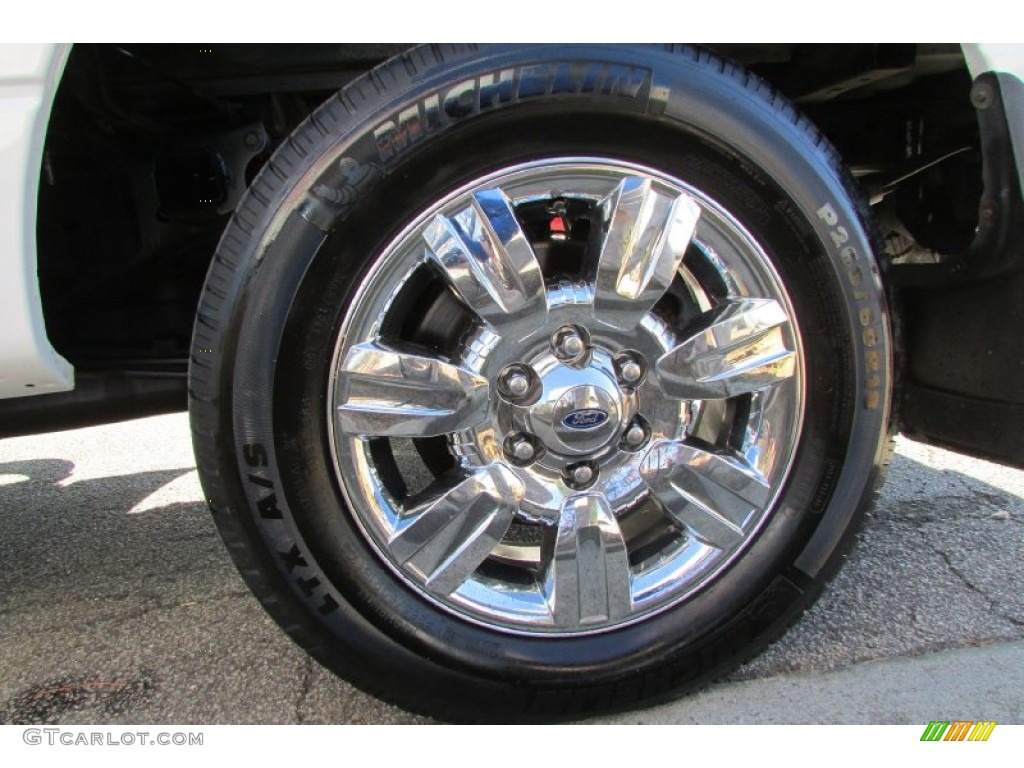 2006 F150 XLT SuperCrew - Oxford White / Tan photo #64