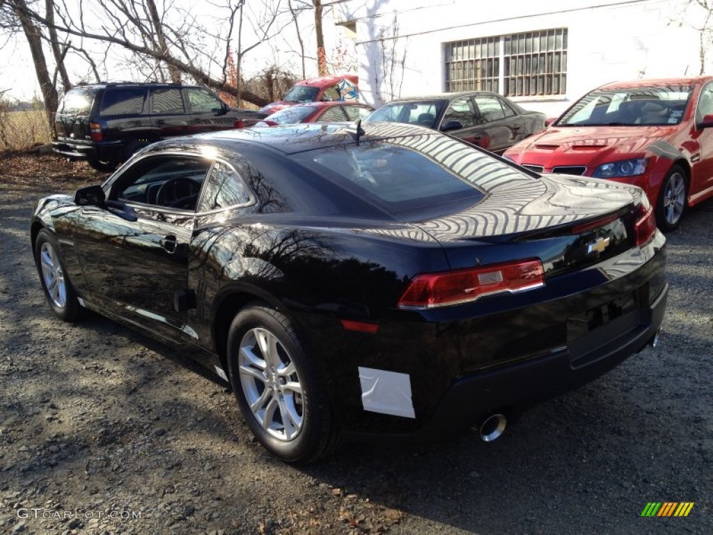 2014 Camaro LS Coupe - Black / Black photo #4