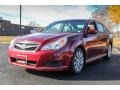 Ruby Red Pearl 2010 Subaru Legacy 2.5i Limited Sedan