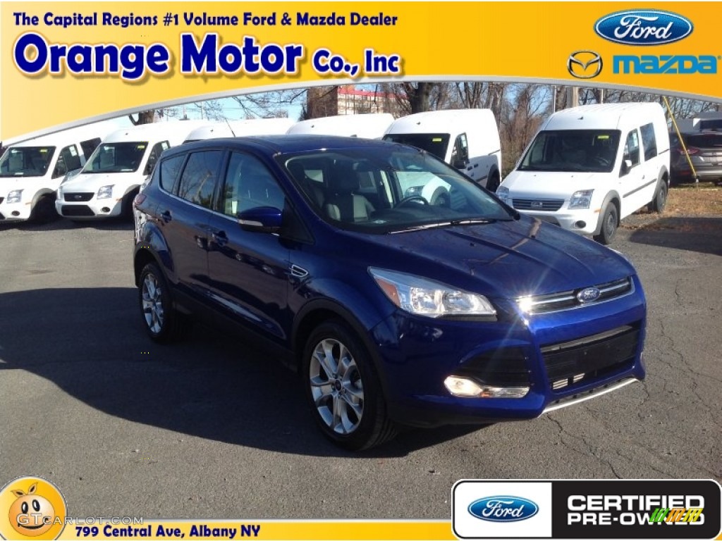 Deep Impact Blue Metallic Ford Escape