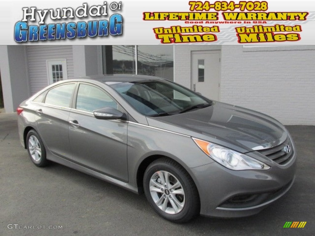 2014 Sonata GLS - Harbor Gray Metallic / Gray photo #1