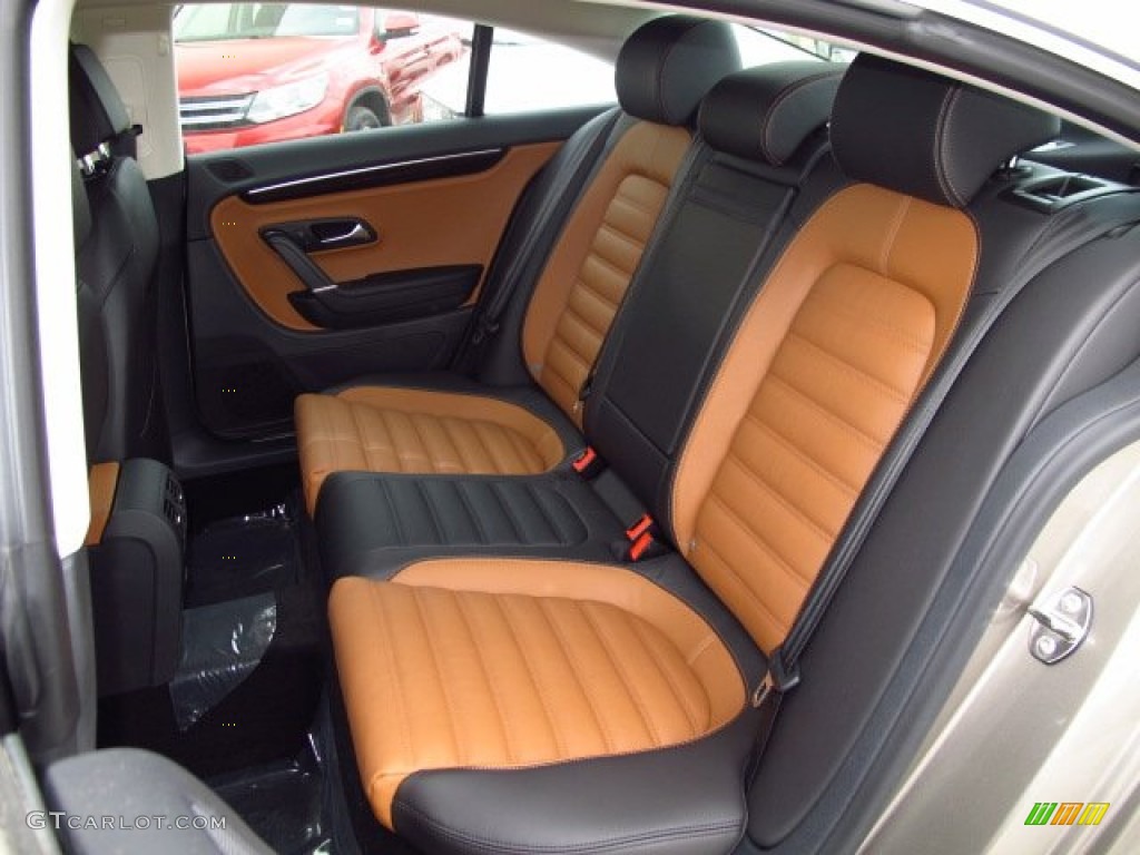 2014 Volkswagen CC Executive Rear Seat Photo #88177455