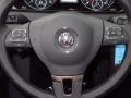 2014 Volkswagen CC Truffle/Black Interior Steering Wheel Photo