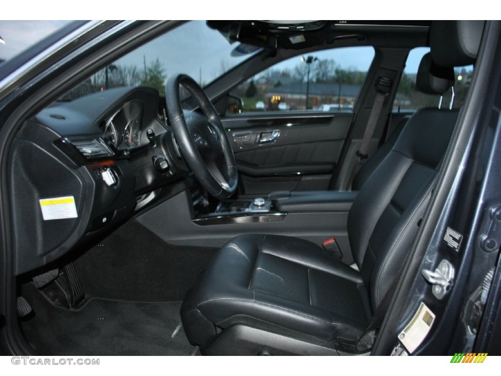 2010 Mercedes-Benz E 350 4Matic Sedan Front Seat Photo #88178534