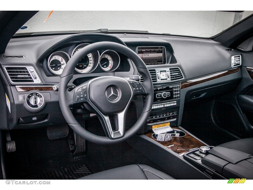 2014 E 350 Cabriolet - Black / Black photo #5