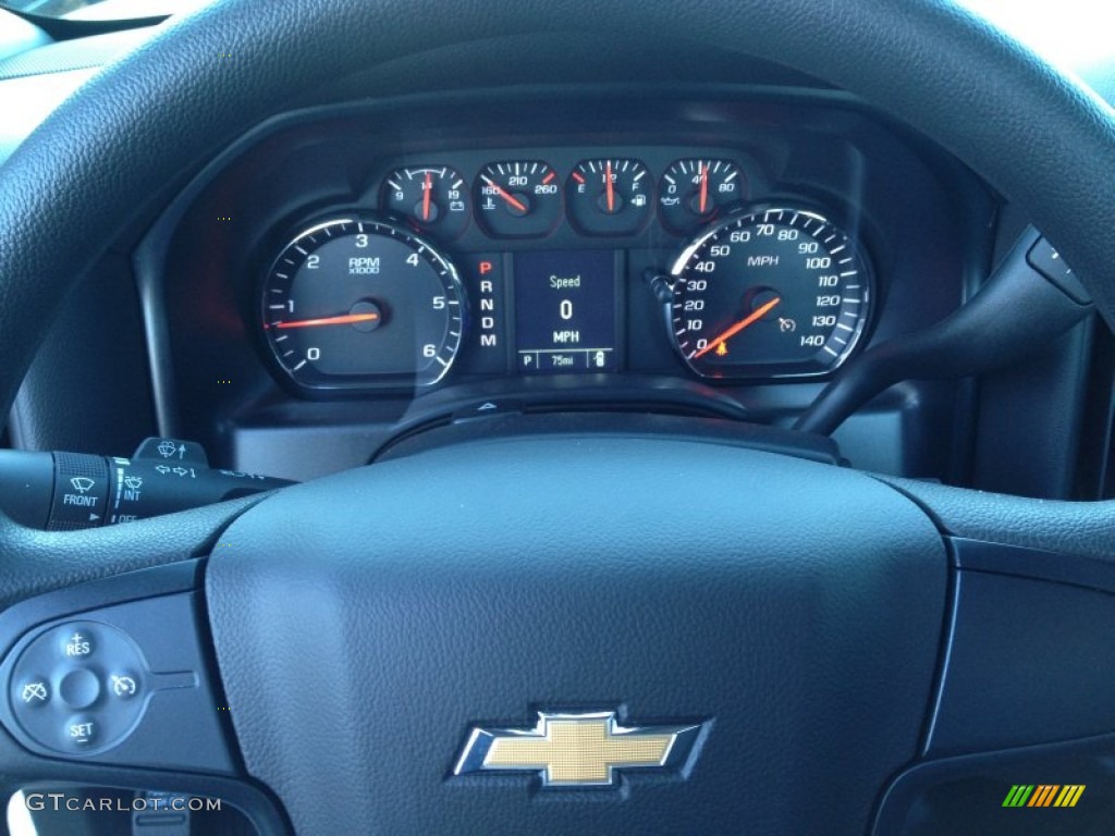 2014 Silverado 1500 WT Regular Cab - Summit White / Jet Black/Dark Ash photo #10