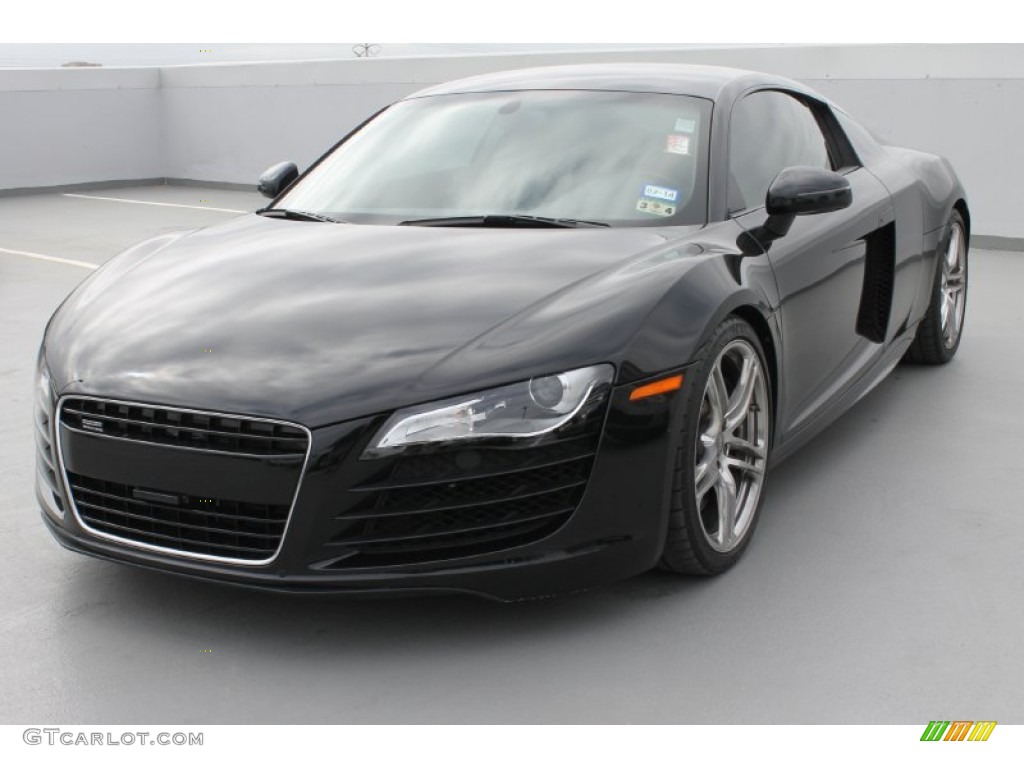 Phantom Black Pearl Effect 2009 Audi R8 4.2 FSI quattro Exterior Photo #88180043