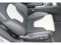 2009 Audi TT Black/Silver Interior Front Seat Photo