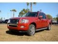 2010 Sangria Red Metallic Ford Explorer Sport Trac Limited  photo #1