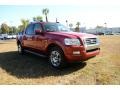 2010 Sangria Red Metallic Ford Explorer Sport Trac Limited  photo #3