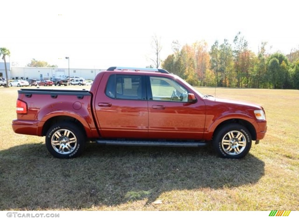 Sangria Red Metallic 2010 Ford Explorer Sport Trac Limited Exterior Photo #88181915