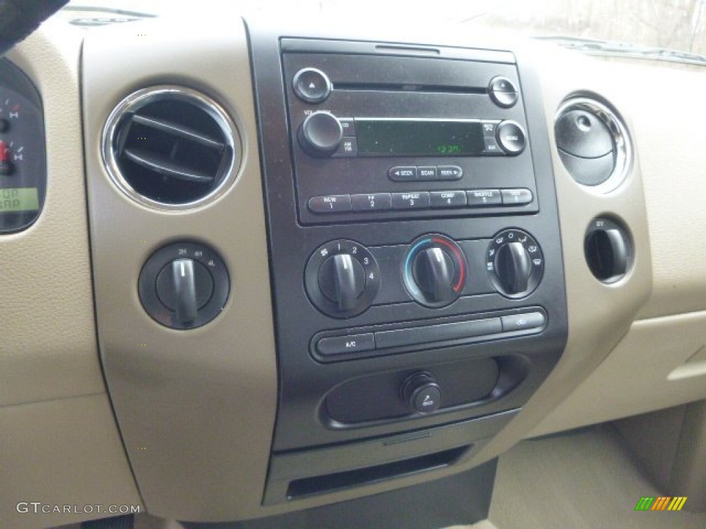 2005 F150 XLT SuperCab 4x4 - Dark Stone Metallic / Tan photo #23