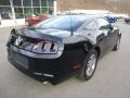 2013 Black Ford Mustang V6 Premium Coupe  photo #2