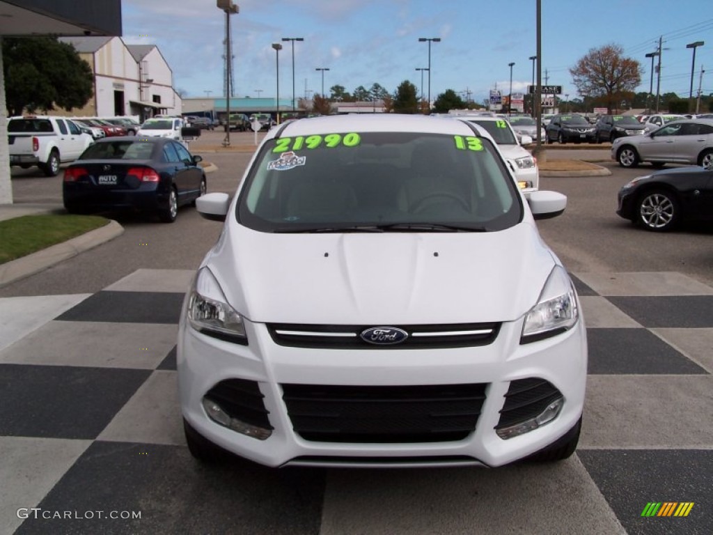 2013 Escape SE 1.6L EcoBoost - Oxford White / Medium Light Stone photo #2