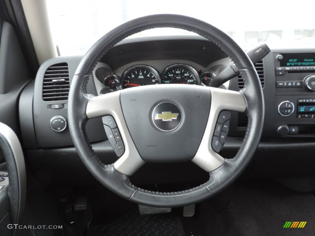 2011 Silverado 1500 LT Crew Cab - Taupe Gray Metallic / Light Titanium/Ebony photo #13