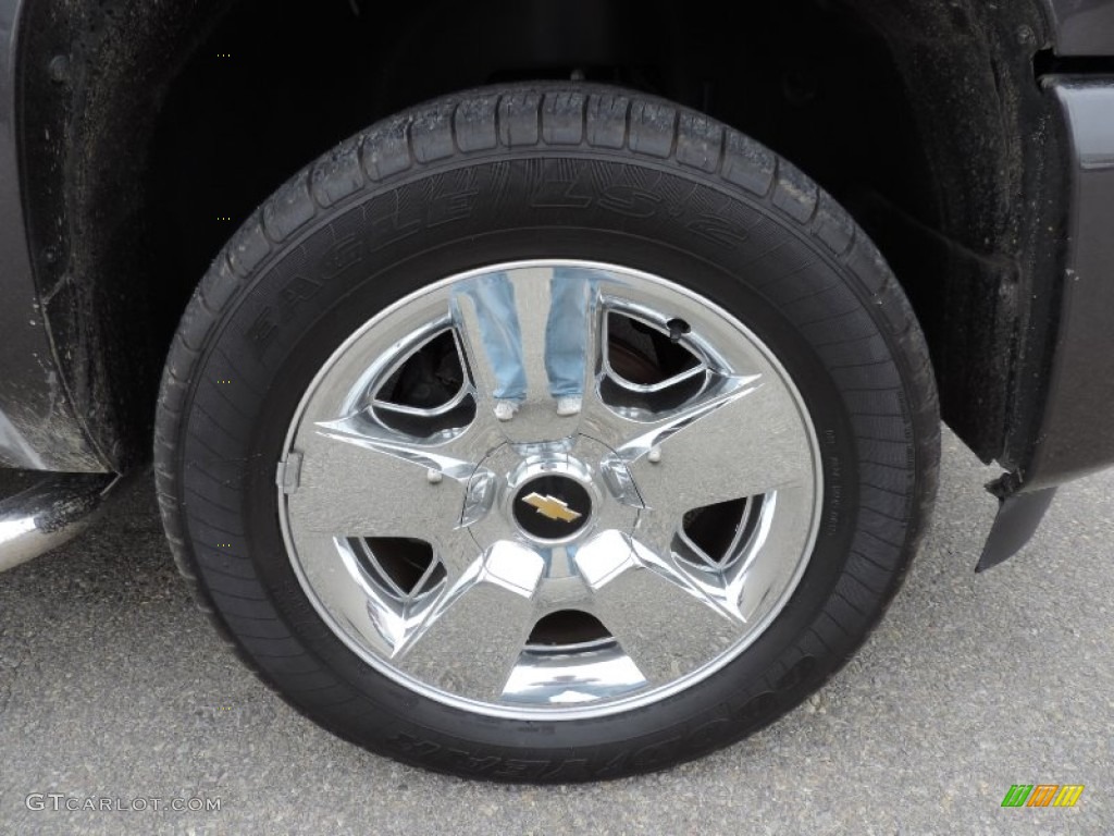 2011 Silverado 1500 LT Crew Cab - Taupe Gray Metallic / Light Titanium/Ebony photo #22