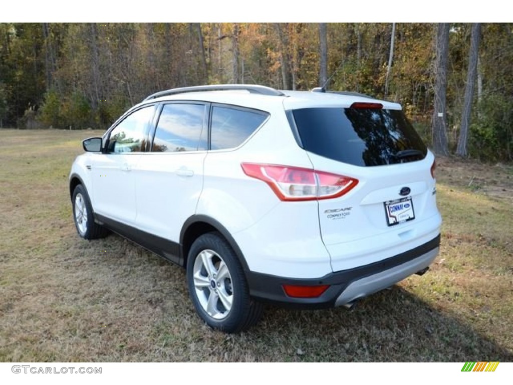 2014 Escape SE 1.6L EcoBoost - Oxford White / Charcoal Black photo #9