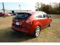 2014 Ruby Red Ford Focus SE Hatchback  photo #5