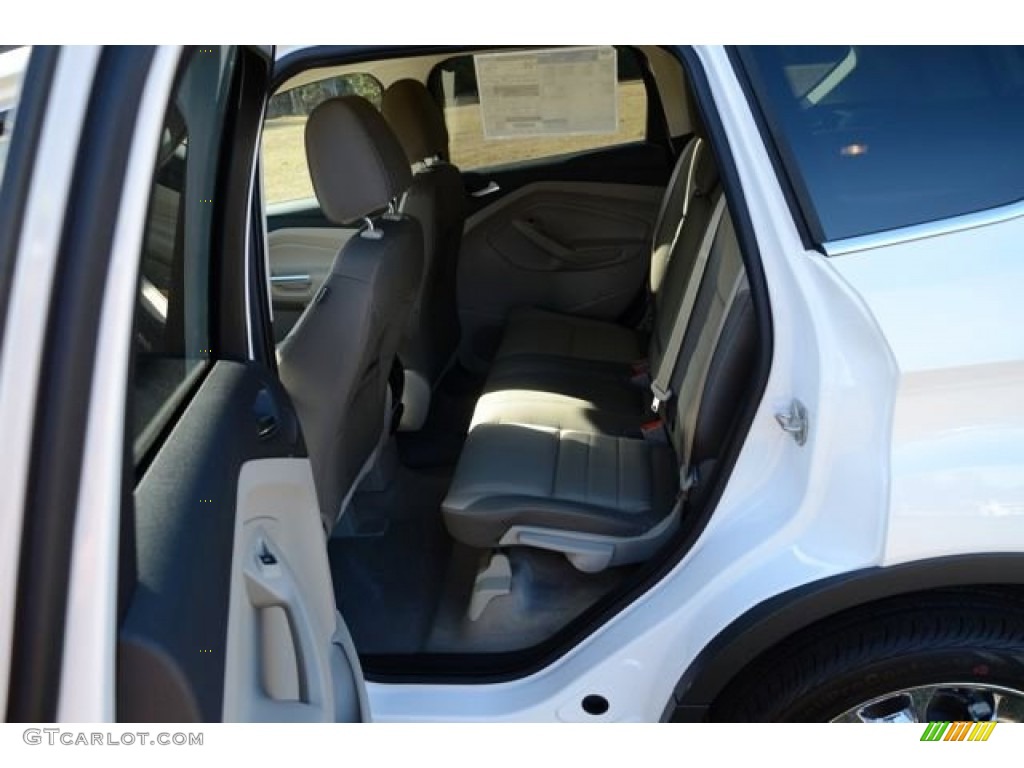 2014 Escape SE 1.6L EcoBoost - Oxford White / Medium Light Stone photo #12