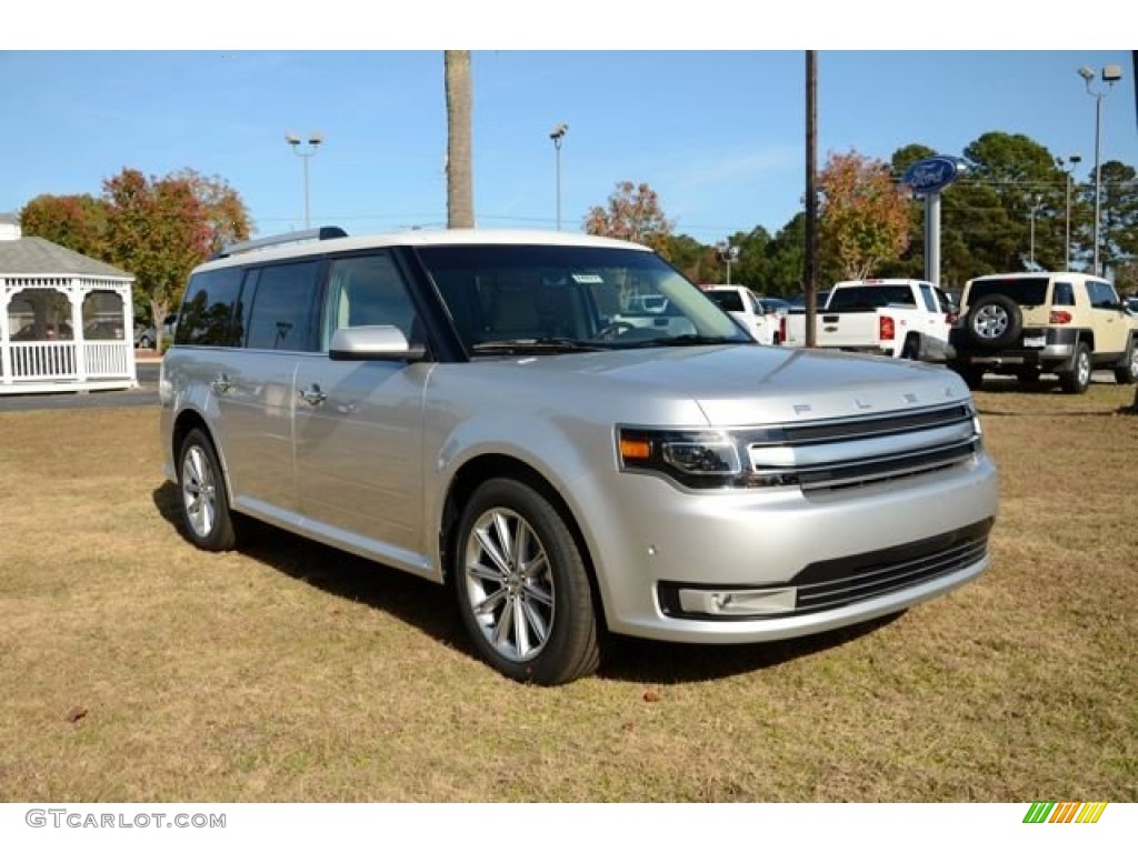 Ingot Silver 2014 Ford Flex Limited Exterior Photo #88185714