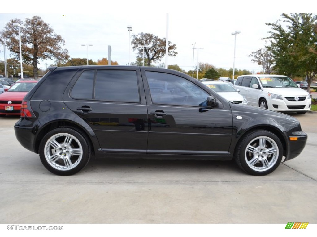 Black 2002 Volkswagen Golf GLS Sedan Exterior Photo #88185875