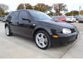 Black 2002 Volkswagen Golf GLS Sedan Exterior