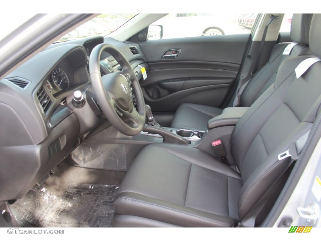 Ebony Interior 2014 Acura ILX 2.0L Premium Photo #88186757