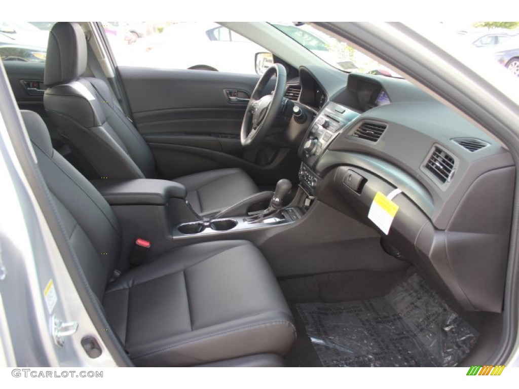 Ebony Interior 2014 Acura ILX 2.0L Premium Photo #88186823