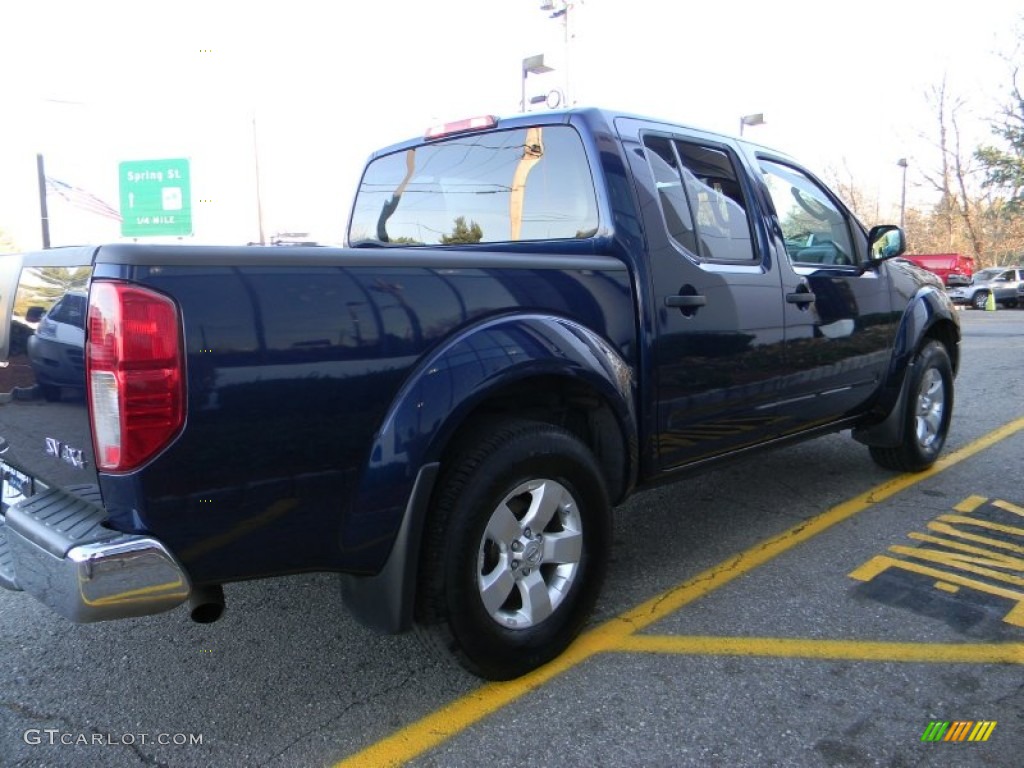 2011 Frontier SV Crew Cab 4x4 - Navy Blue / Steel photo #6