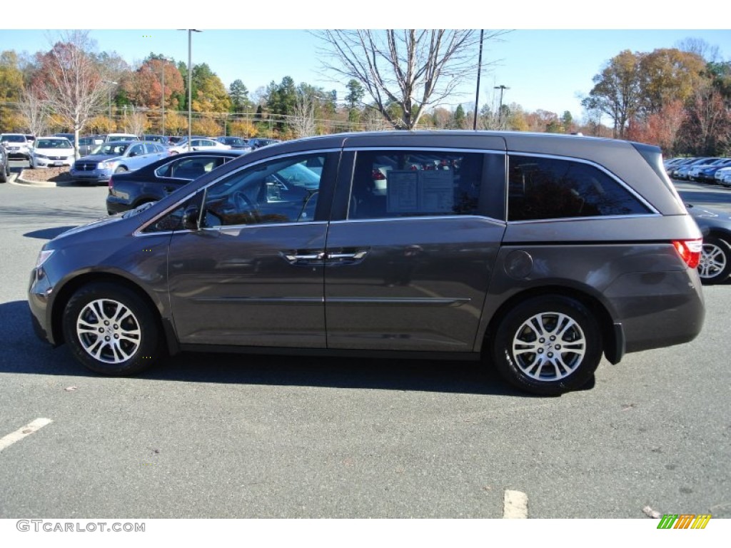 2013 Odyssey EX-L - Smokey Topaz Metallic / Truffle photo #3