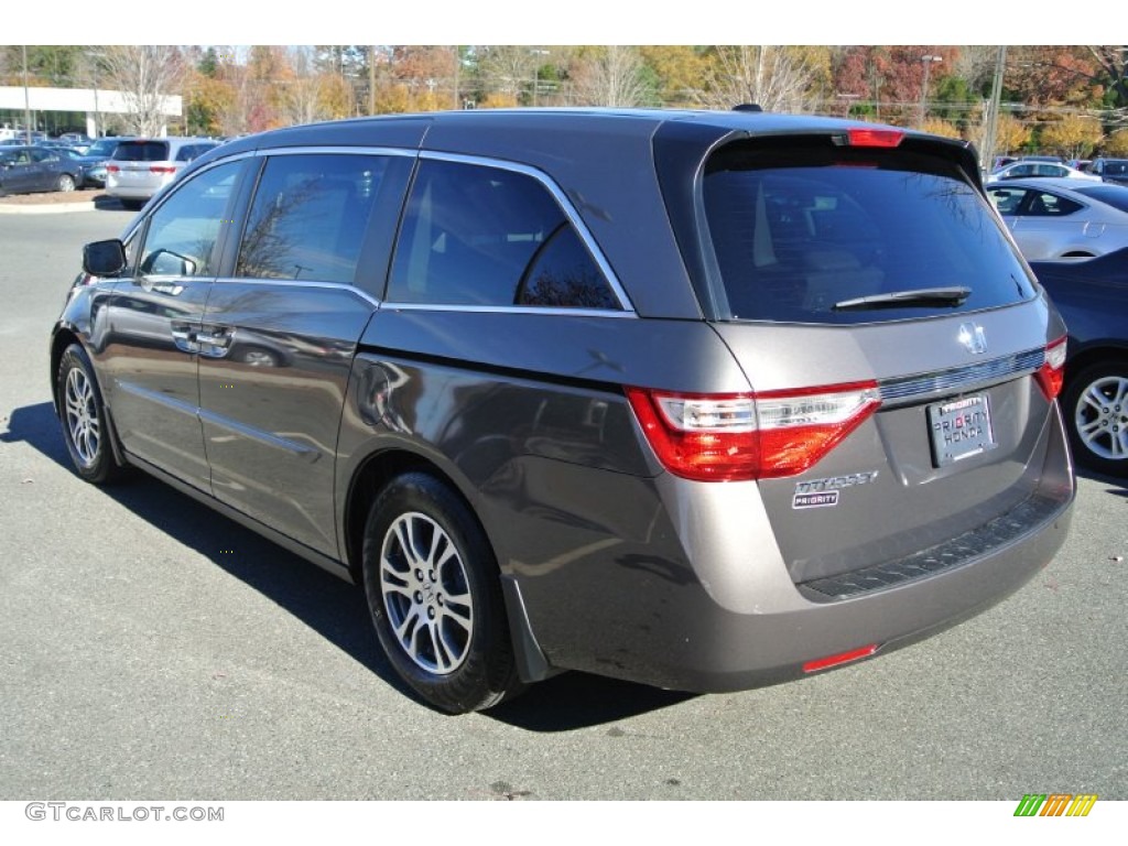 2013 Odyssey EX-L - Smokey Topaz Metallic / Truffle photo #4