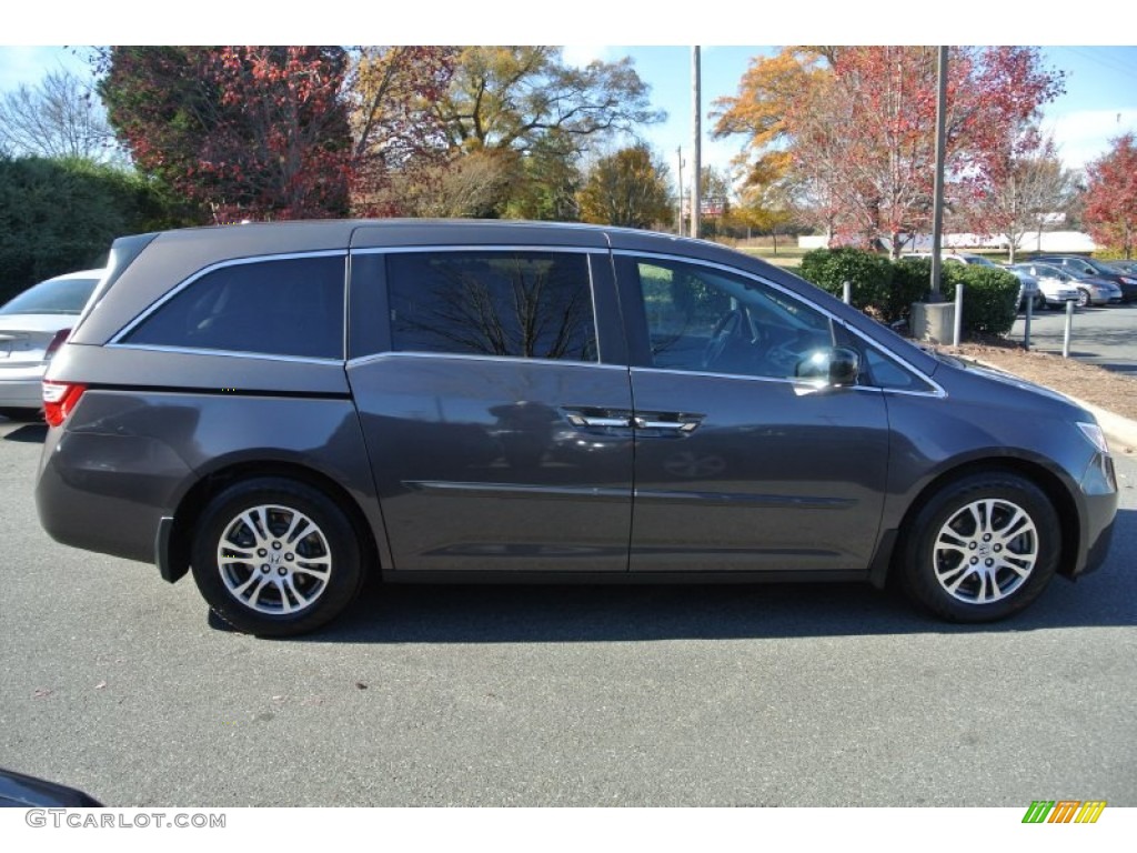 2013 Odyssey EX-L - Smokey Topaz Metallic / Truffle photo #6