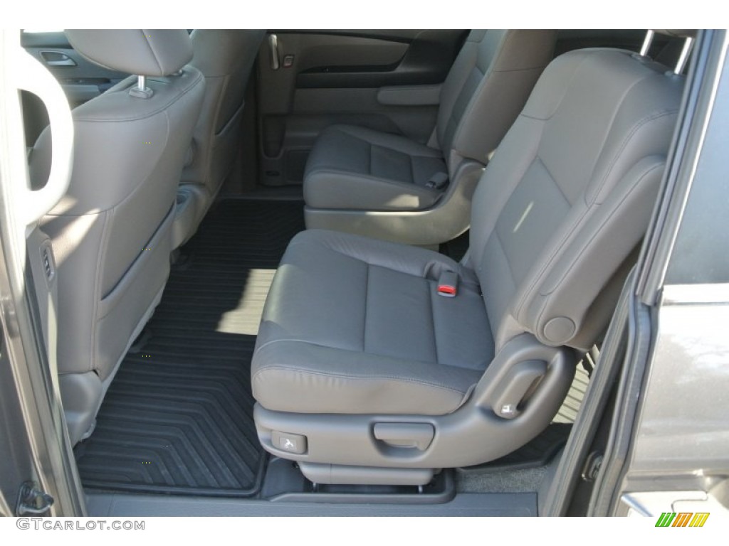 2013 Odyssey EX-L - Smokey Topaz Metallic / Truffle photo #20
