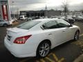 2010 Winter Frost White Nissan Maxima 3.5 SV Sport  photo #8