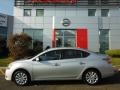 2013 Brilliant Silver Metallic Nissan Sentra SV  photo #2