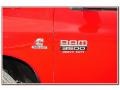 2007 Flame Red Dodge Ram 3500 Laramie Quad Cab Dually  photo #2